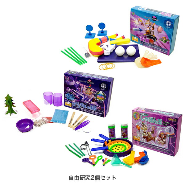 楽天市場 自由研究2個セット 6種類の実験セットから2個選べます 理科教材 自由研究 学習教材 実験道具 実験 セット 夏休み研究 自主学習 科学玩具 子供家具 玩具のファーストキッズ