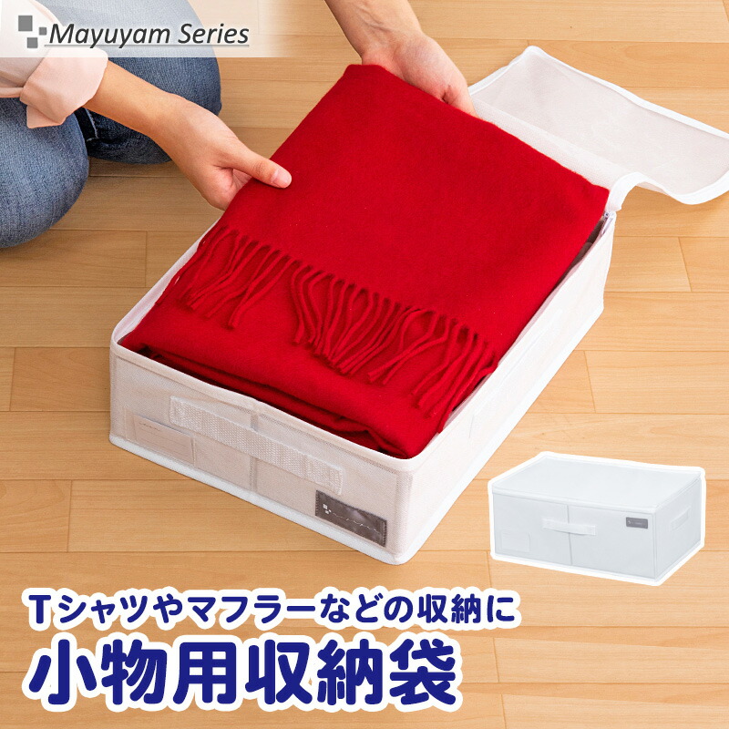 楽天市場】衣類用 小物用 収納ケース ホワイト シンプル 北欧