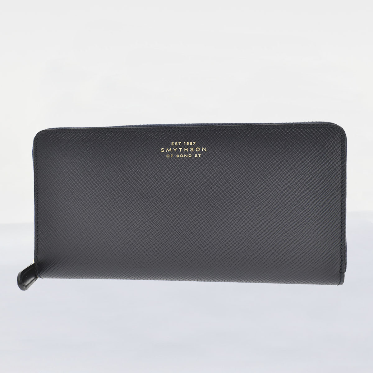 新品】Smythson スマイソン パナマ フラップタイプ 長財布 ラベンダー