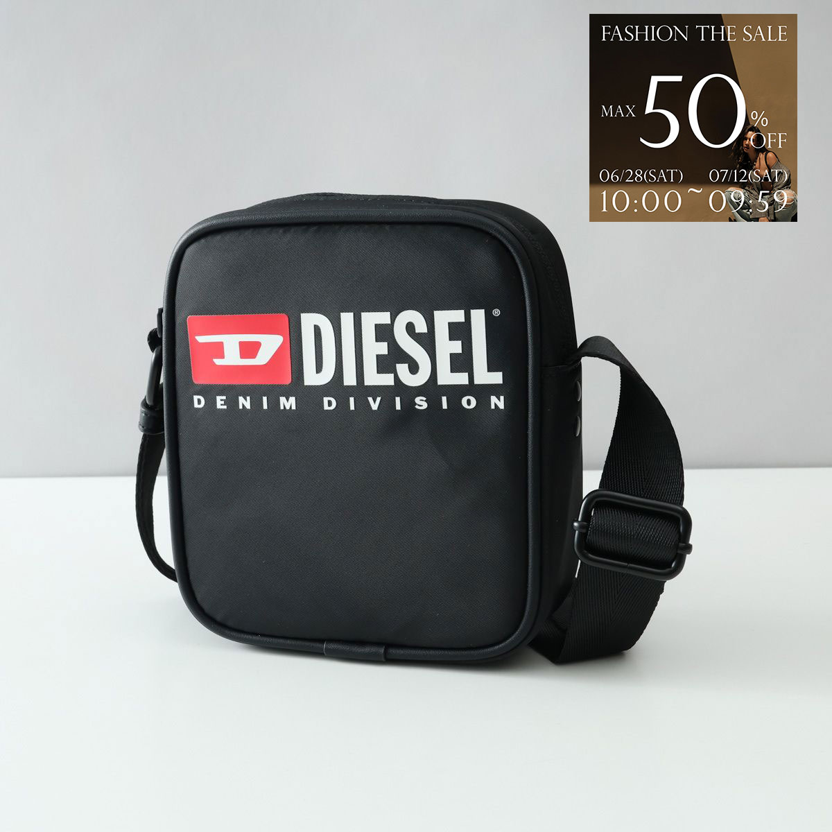 DIESEL ディーゼル ボディバッグ ブラック