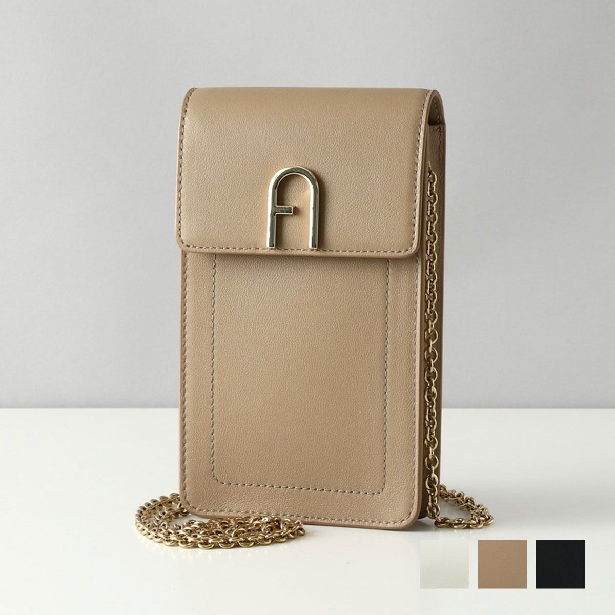 FURLA　フルラ　ショルダーバッグ　スマホショルダー　鞄　財布　冠婚葬祭 楽天市場】スマホショルダー フルラの通販