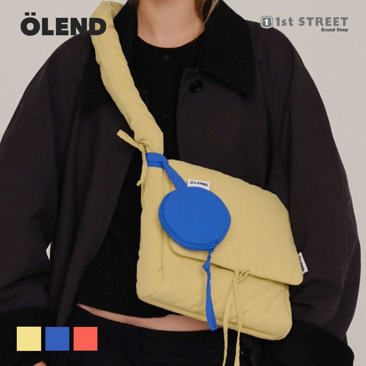 【正規販売店】オレンド OLEND ポーチ サークル ミニパース コインケース 財布 ストラップ キーホルダー ナイロン 軽い 撥水 人気 おしゃれ CIRCULAR MINI PURSE ユニセックス