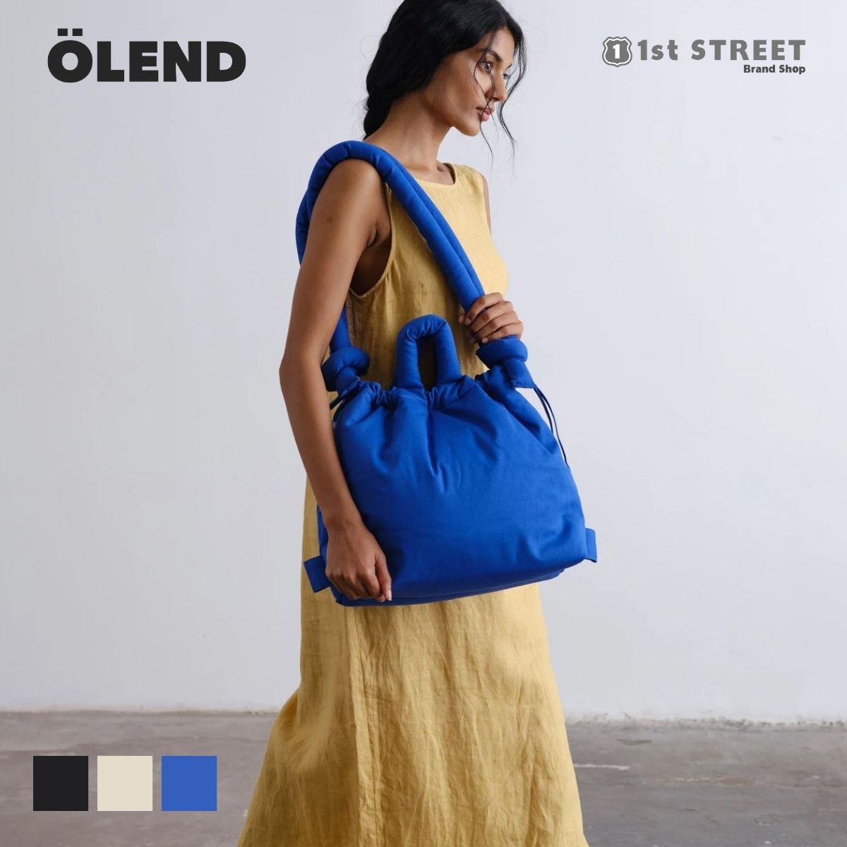 【即日配送】OLEND ショルダーバッグ ブルー OLEND ショルダーバッグ バッグ 「OLEND」ONA MICRO ソフト ショルダー