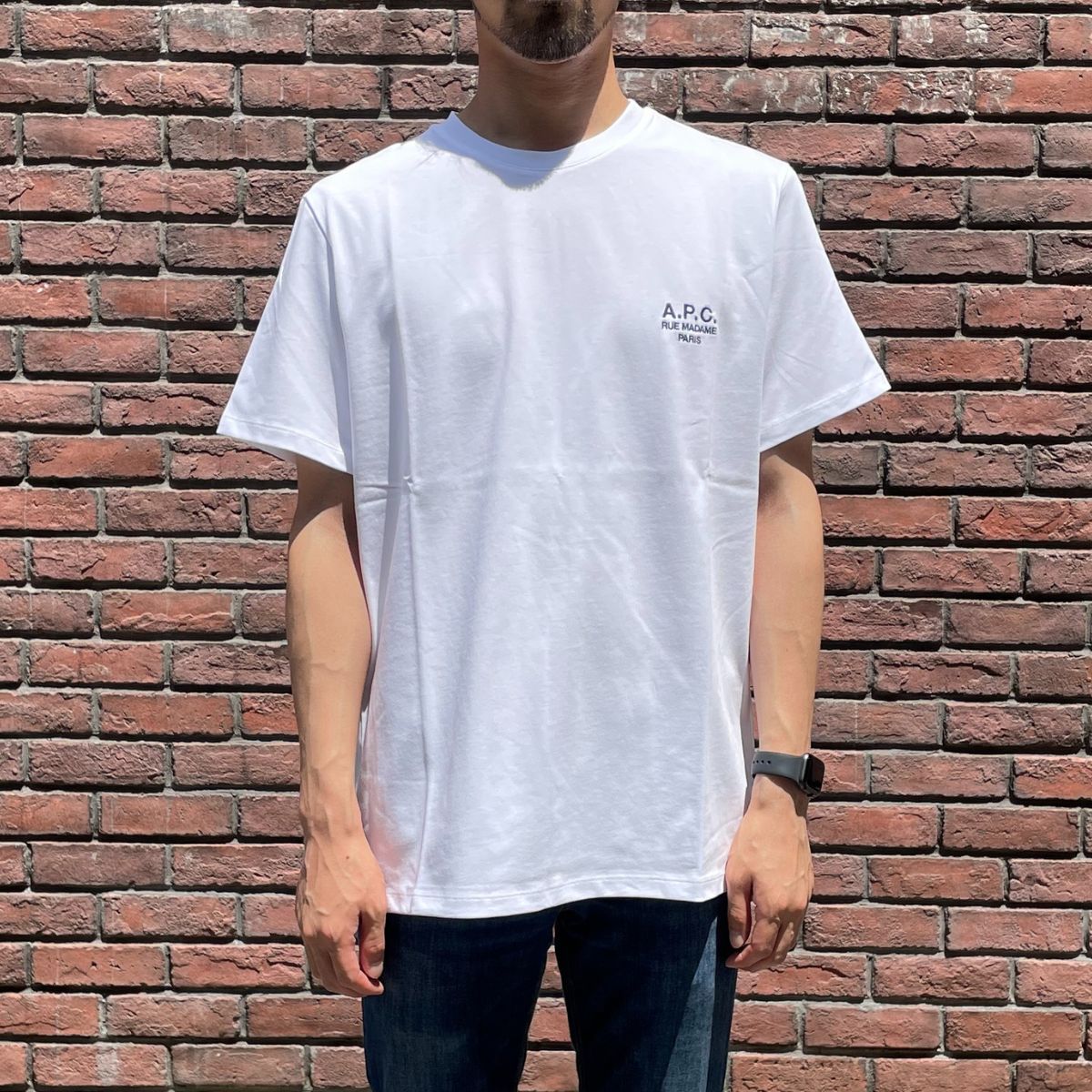 楽天市場】アーペーセー A.P.C. T-SHIRT RAYMOND Tシャツ 半袖 ロゴ