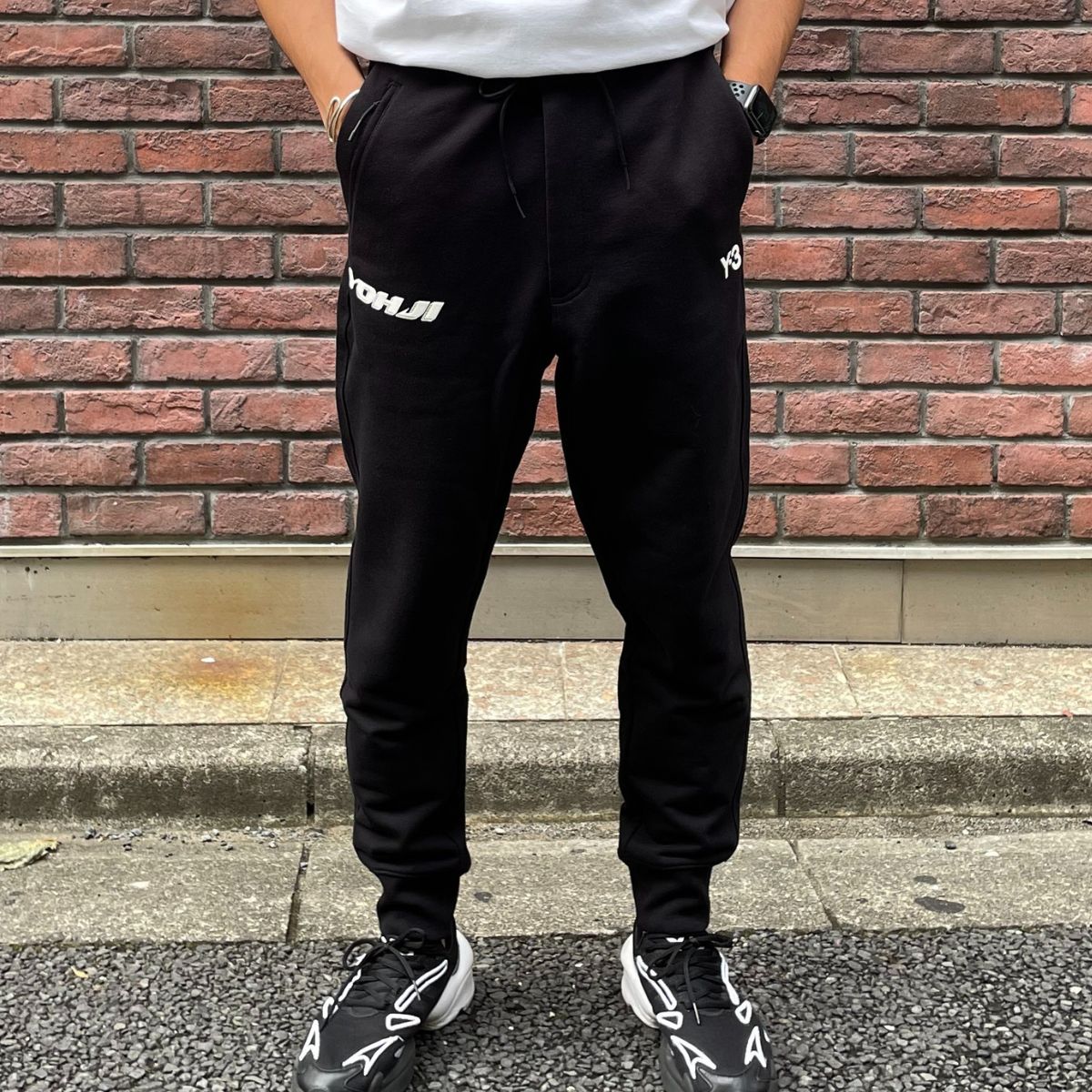 送料無料 【23SS Y-3】ワイスリー LOGO SWEAT PANTSスウェットパンツ