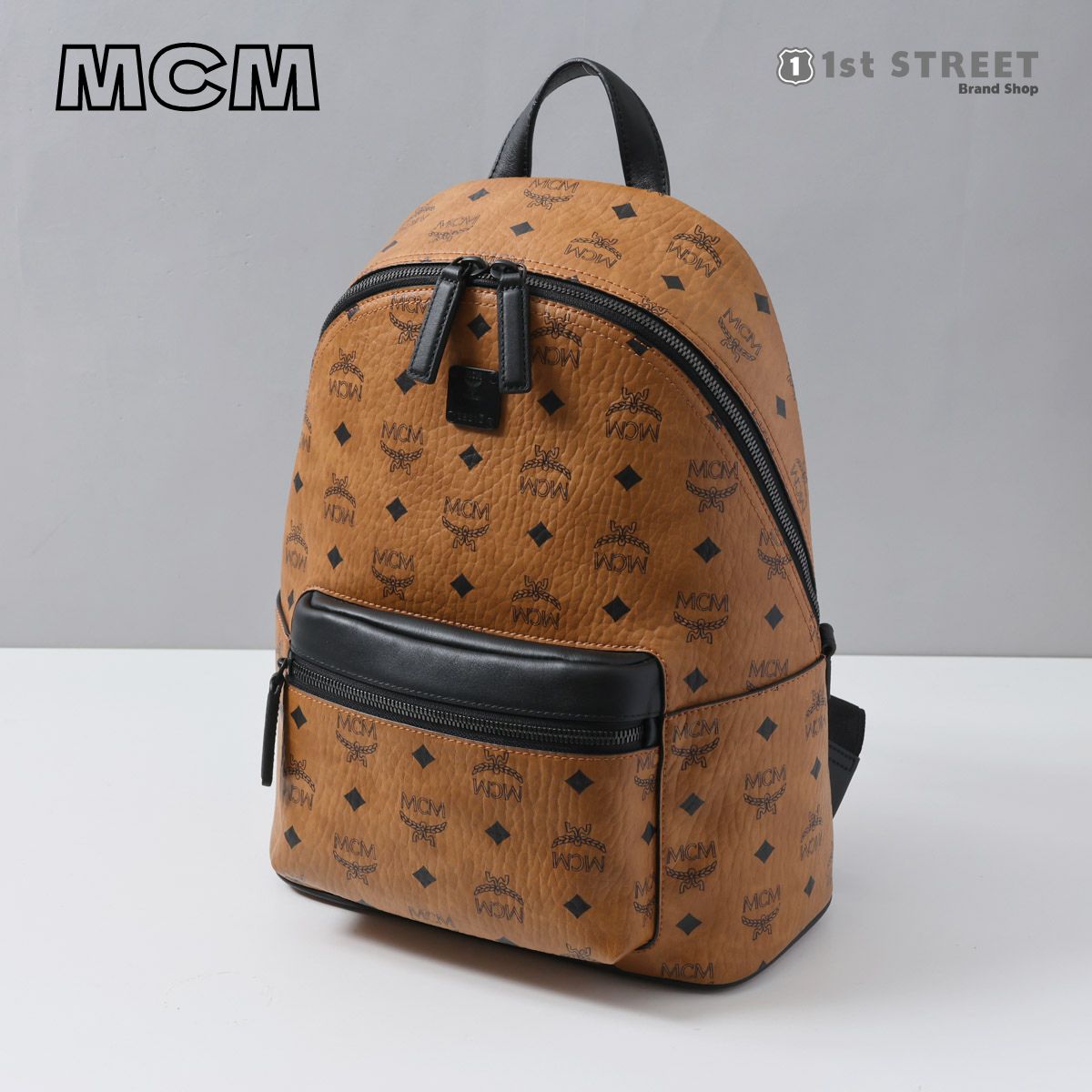 楽天市場】エムシーエム MCM バックパック リュック シグネチャー 