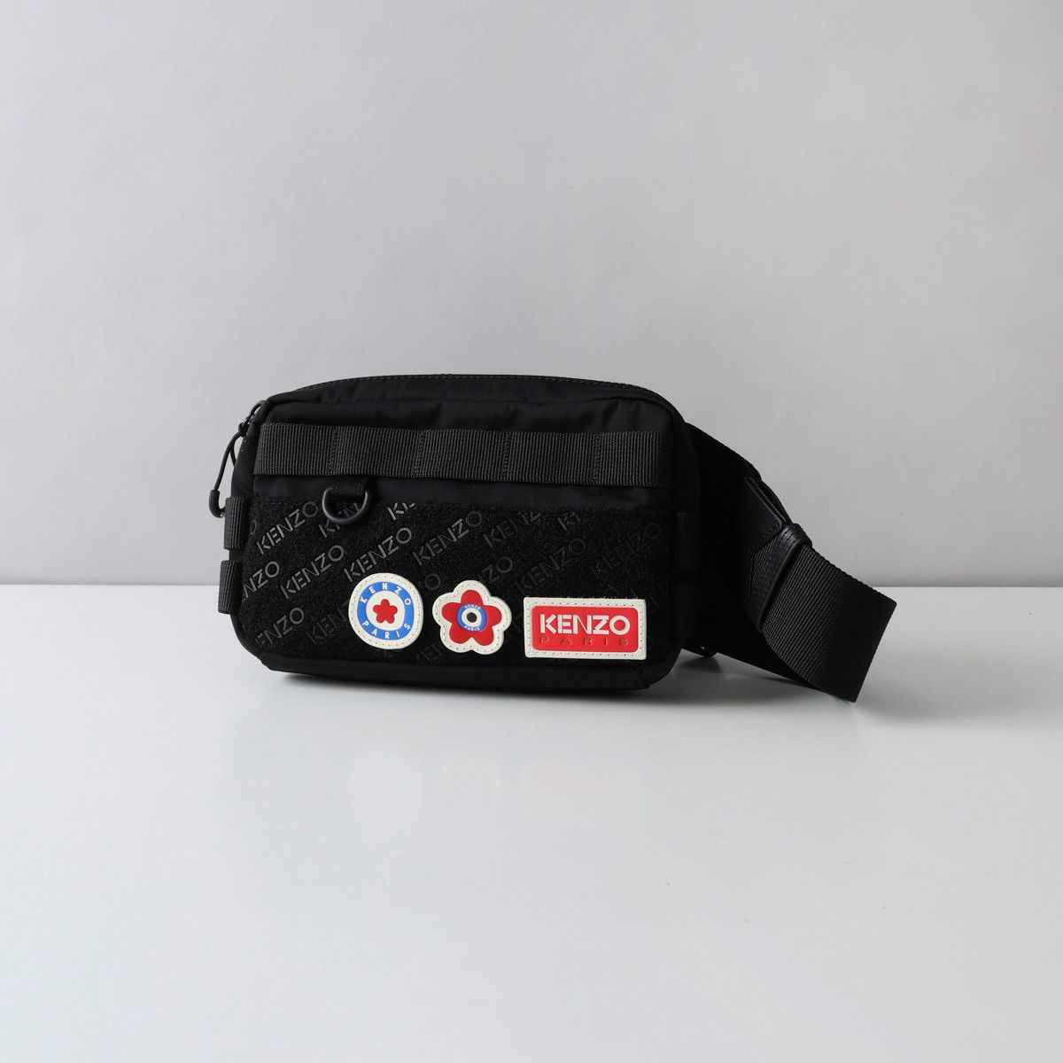 【楽天市場】ケンゾー KENZO ベルトバッグ ブラック バッグ ショルダー 通勤 通学 人気 おしゃれ FD65SA217F30 BELT