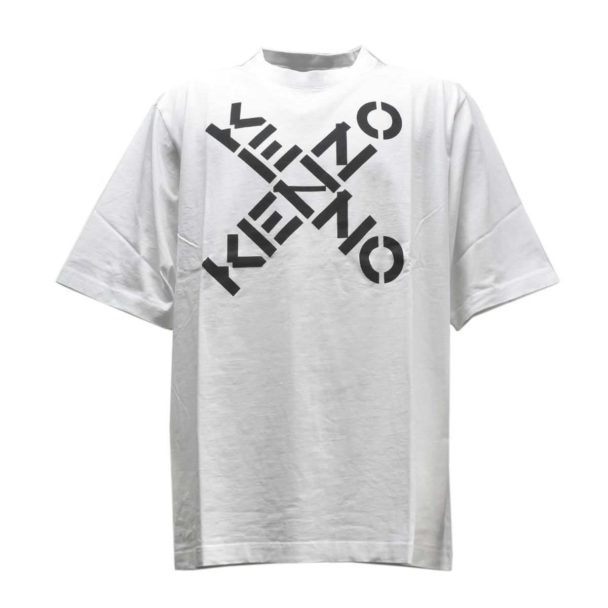 楽天市場 ケンゾー Kenzo メンズtシャツ 半袖 メンズ ロゴ ブランドロゴ プリント オーバーサイズtシャツ Sサイズ ホワイト Fa65ts5024sj Kenzo Sport Oversize T Shirt 1 White 1st Street
