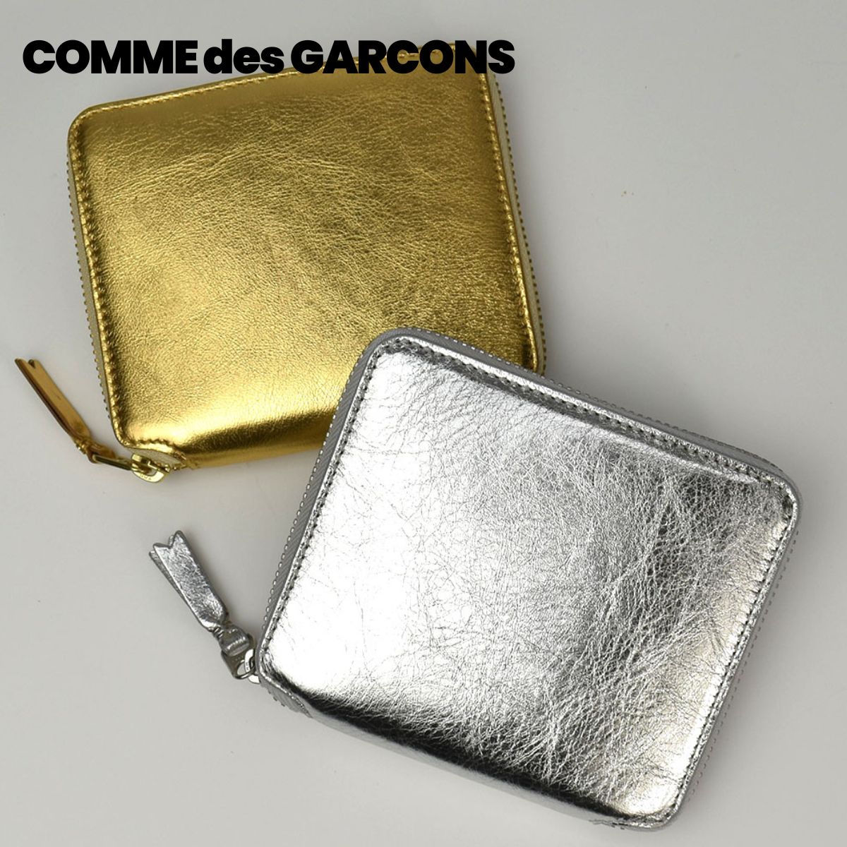 レディースファッション 財布、帽子、ファッション小物 楽天市場】コムデギャルソン COMME DES GARCONS 2つ折財布 コンパクト 