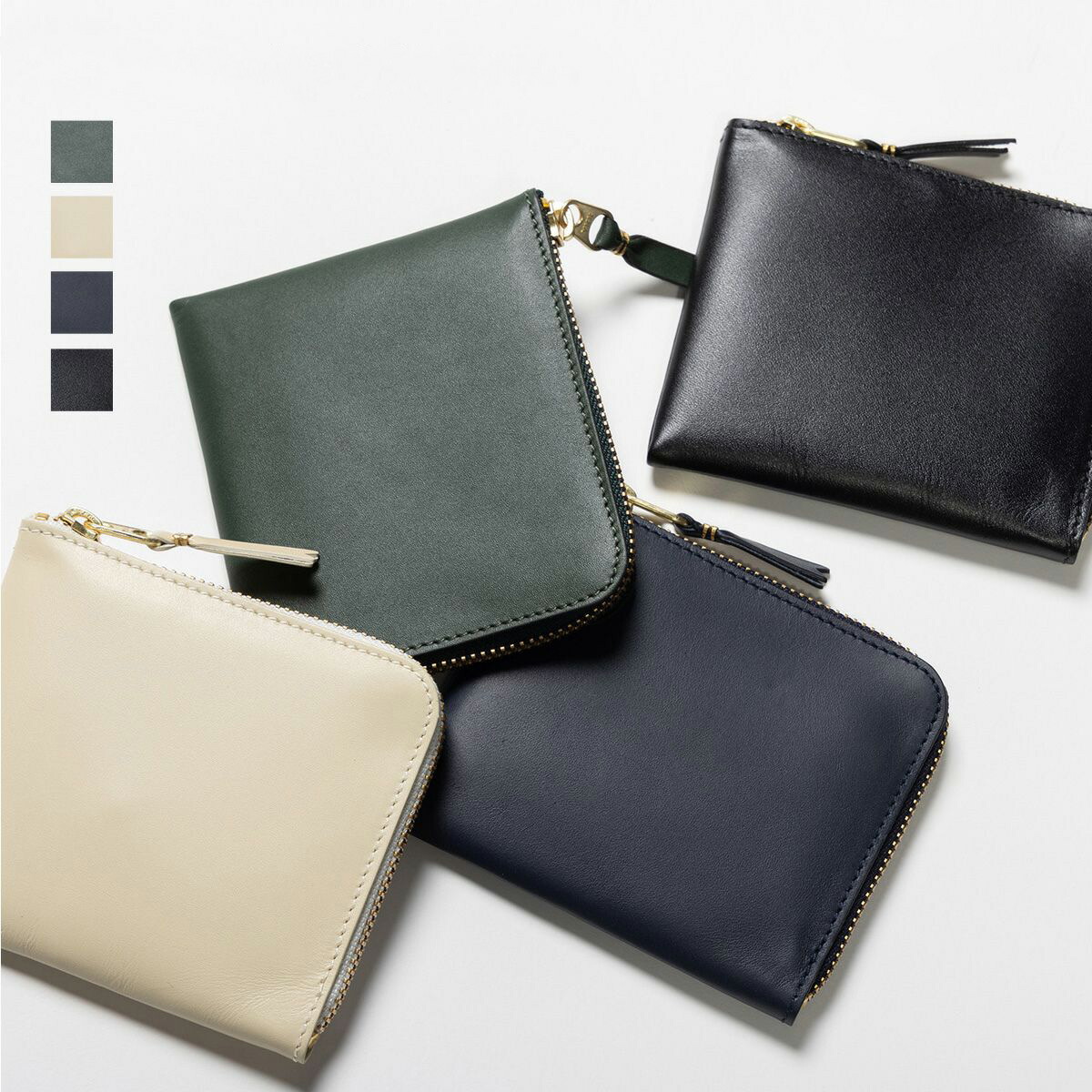 極美品‼️COMME des GARCONSケース　L字ファスナー　レザー COMME des GARCONS コムデギャルソン DES 財布 L字ファスナー