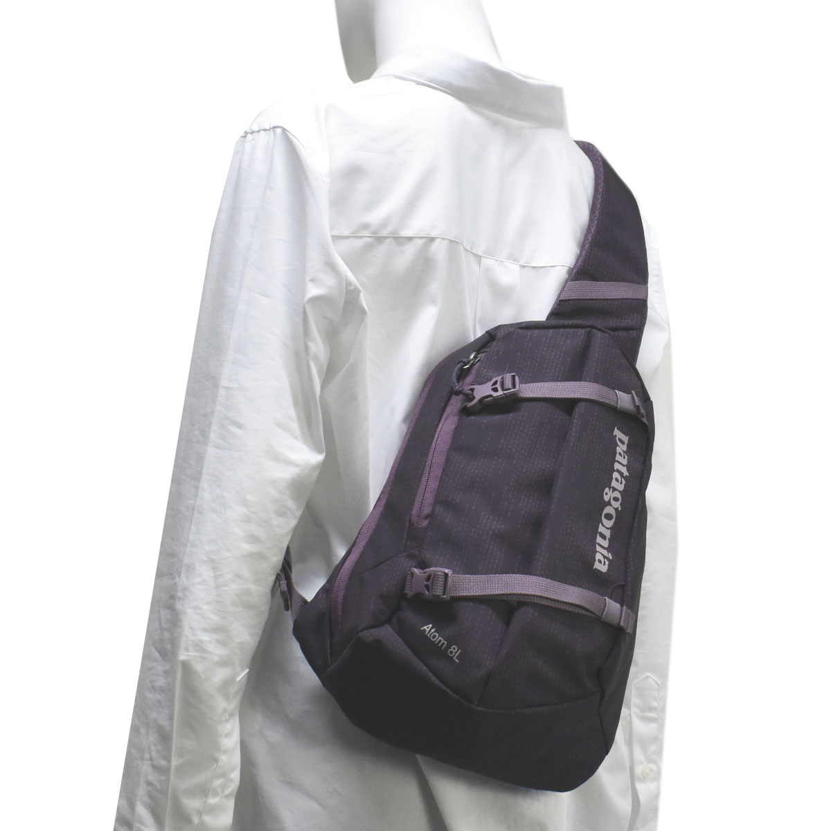 パタゴニア Patagonia ボディバッグ 斜め掛け メンズ レディース パープル 461 Atom Sling 8l Pfbl Rvcconst Com