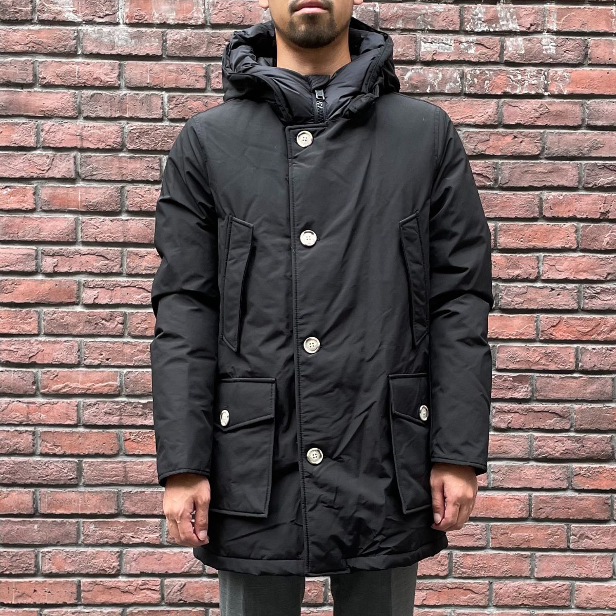 ウールリッチ WOOLRICH ダウン ダウンコート アークティックパーカ フード ブラック CFWOOU0483MRUT0001 ARCTIC  PARKA BLACK メンズ | 1st STREET