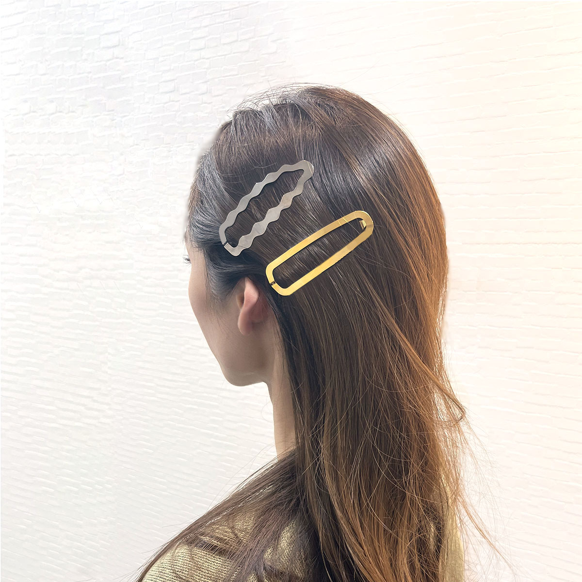 国産原料100% CLINQ ヘアクリップ -JOCELYN gold- | atacadopapelandia