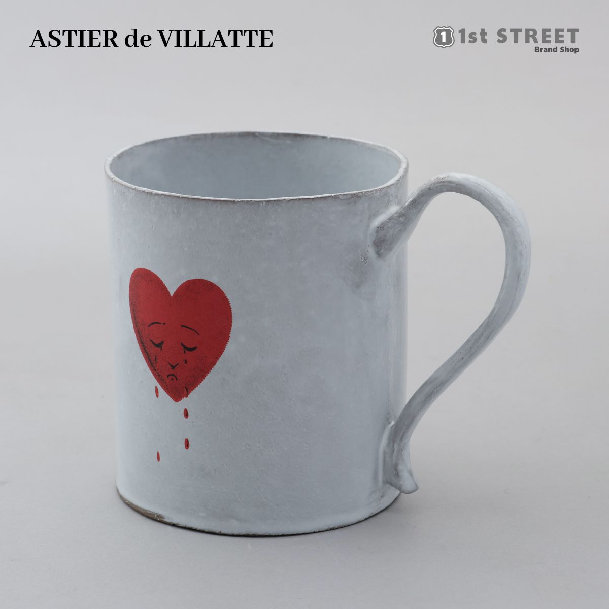 楽天市場】アスティエ・ド・ヴィラット ASTIER de VILLATTE マグカップ コップ コーヒーカップ カップ 食器 洋食器 陶器 おしゃれ  ギフト TSSJHN27 JOHN DERIAN : 1st STREET