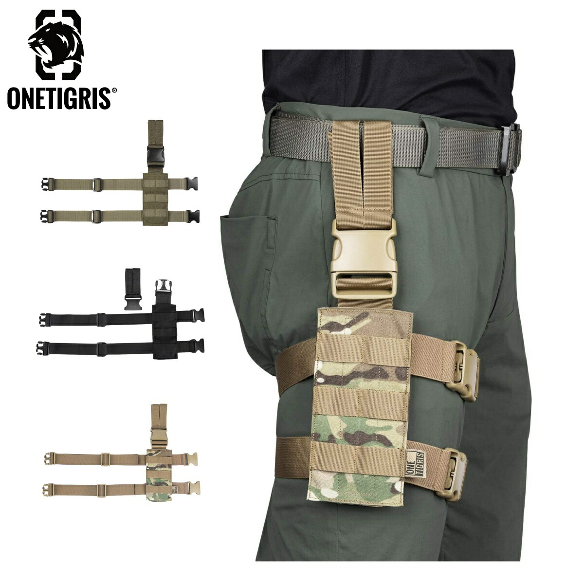 楽天市場】H-02 ナイロン レッグホルスター ブラック EE493NNH02