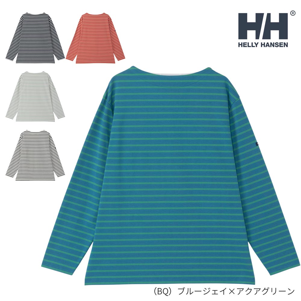 ヘリーハンセン HELLY HANSEN ロングスリーブ HH マリンボーダーティー カジュアル シャツ HH32523 hh32523-1.jpg
