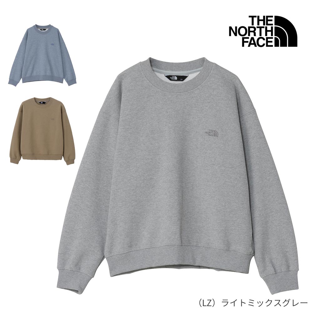 ザ・ノース・フェイス THE NORTH FACE グリズスウェットロゴクルー（キッズ） NTJ62543