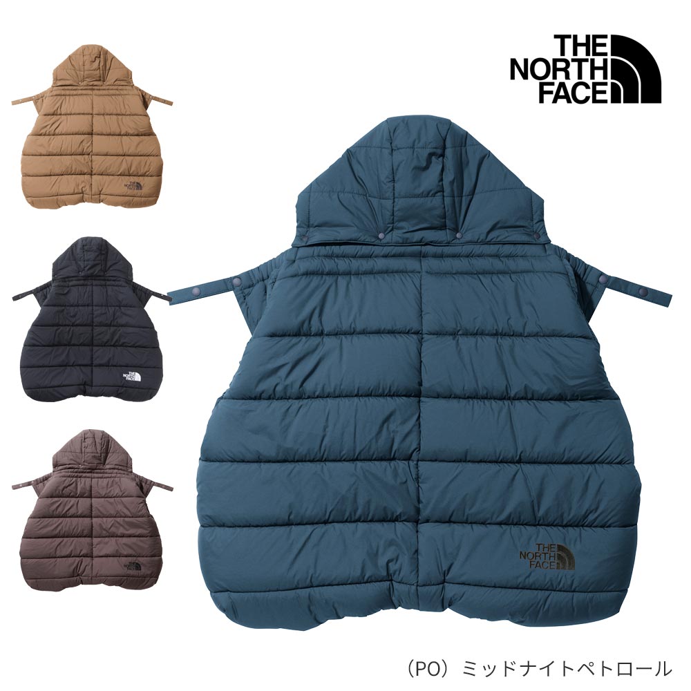 THE NORTH FACE フード付きブランケット ブラック THE NORTH FACE ザ・ノース・フェイス ブランケット ベビー