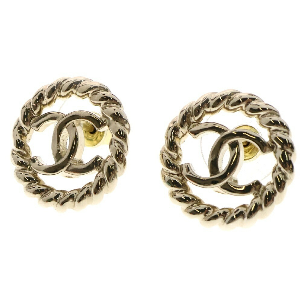 バンビモチーフ【CHANEL】シャネル CCマーク ピアス 小鹿 ロゴ CHANEL シャネル ピアス A86504 Y09569 レディース ココマーク