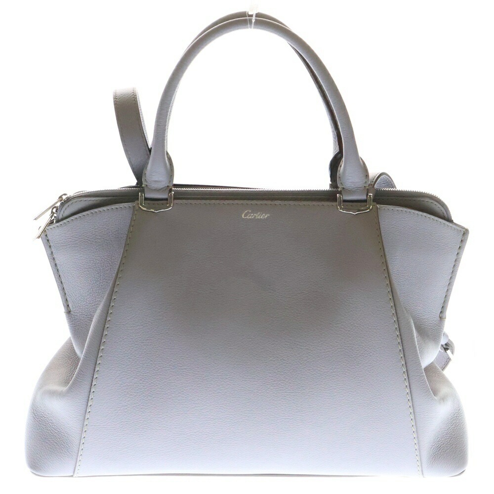 楽天市場】【良品】 カルティエ Cドゥ カルティエSM ハンドバッグ 片
