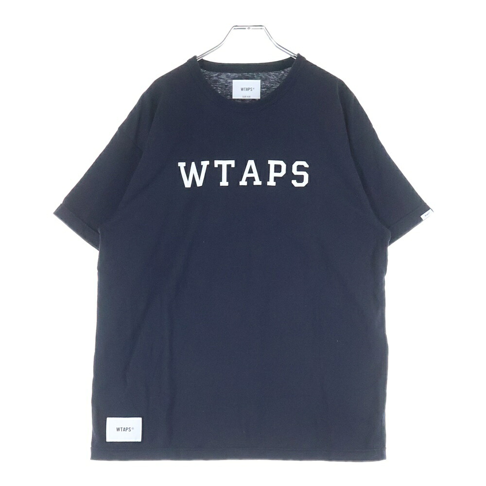 WTAPS(ダブルタップス) 25SS ACADEMY 01/SS/CTPL 翰林院ロゴタイプ 労働者の一団のど首半袖プルオーバー カットソー 米国海軍 251ATDT-CSM19【中古】【座標軸B】