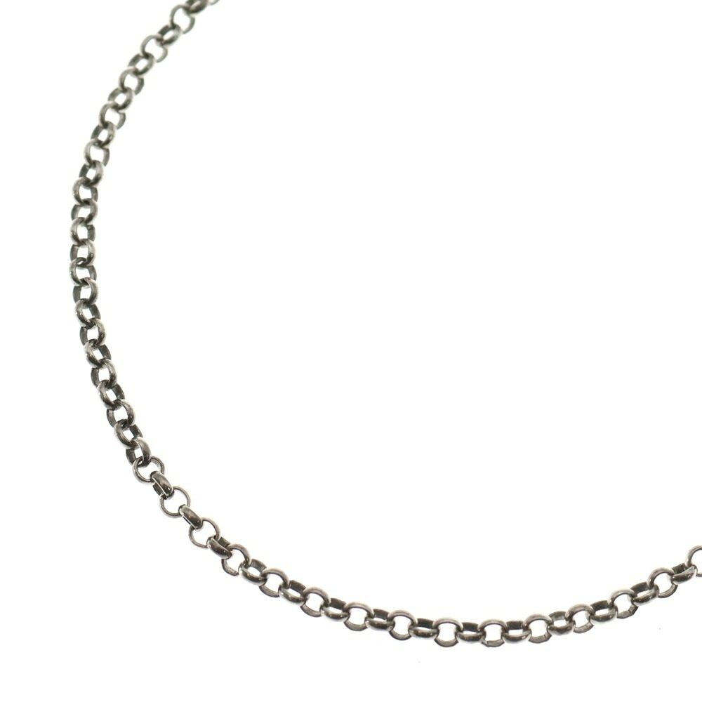 CHROME HEARTS(クロムハーツ) NECKCHAIN R18 ロールチェーンネックレス 18inch しろがね色 BCA083【中古】【座標軸B】