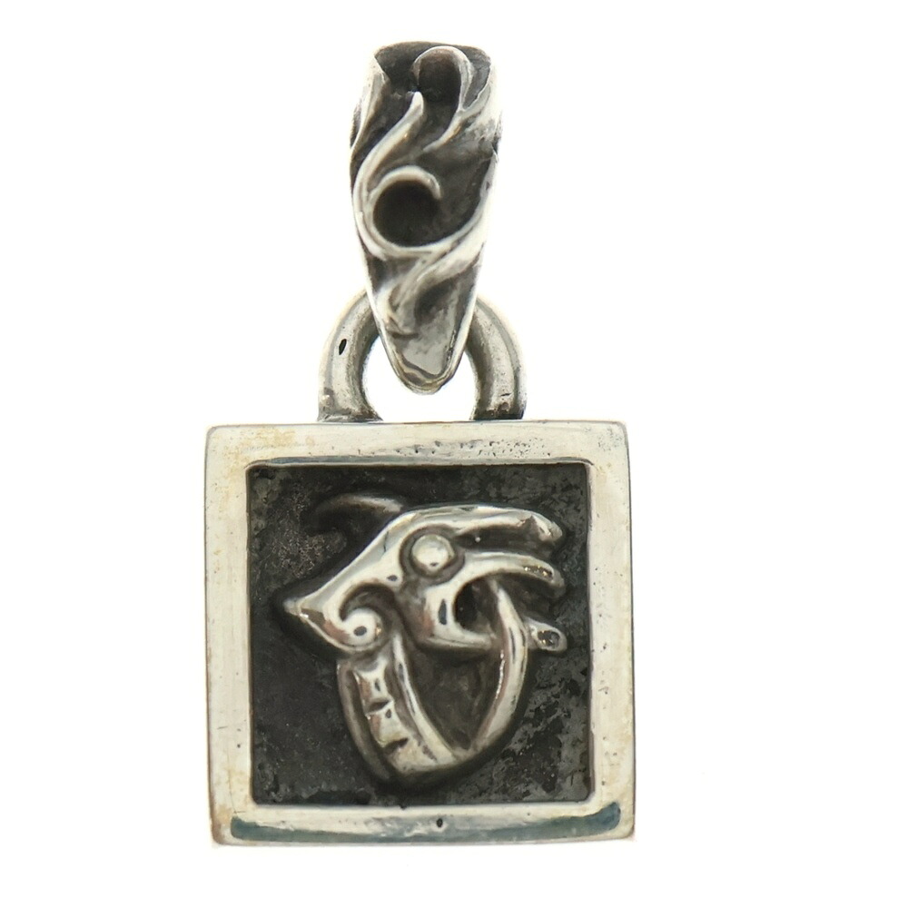 CHROME HEARTS(クロムハーツ) FRAMED CELTIC フレームド ケルティック 引きつける シャンデリヤとっ始め しろがね色【中古】【度合いB】