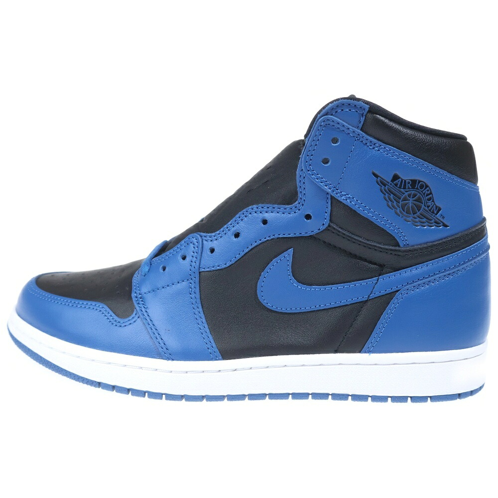 NIKE(ナイキ) AIR JORDAN1 RETRO OG DARK MARINA BLUE エアジョーダン レトロ ダークマリーナブルー ハイカットスニーカー 黒いこと/青み US11/29糎 555088-404【中古】【座標軸A】