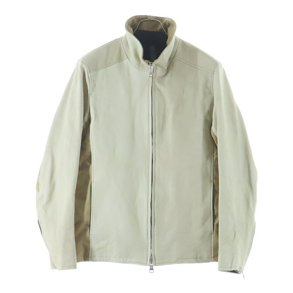NO BRAND(否ブランド名) WJK ライダースジャケット 象牙色【中古】【度合いA】
