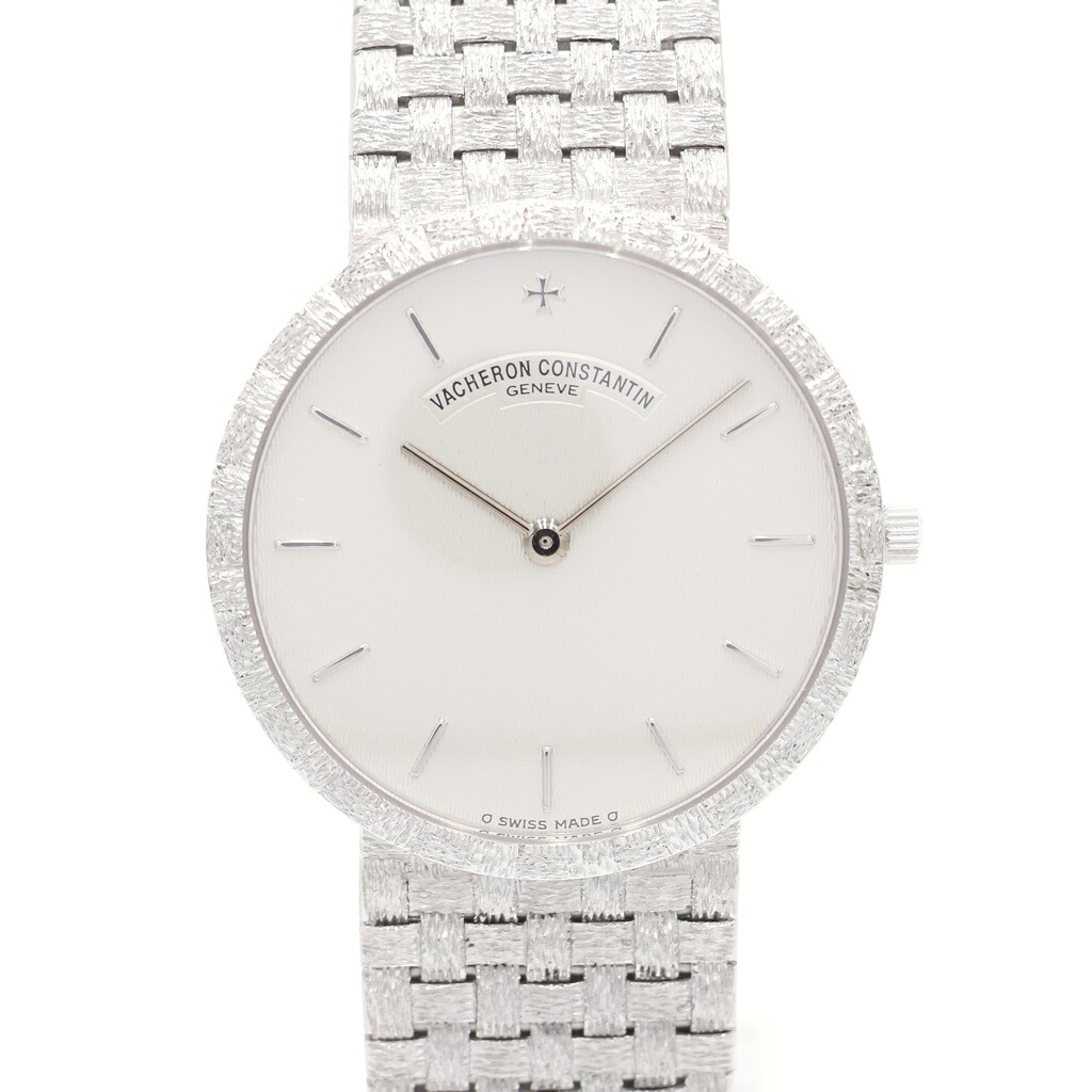 VACHERON CONSTANTIN(バシュロンコンスタンタン) メッシュドール 白文字盤 手巻き 腕時計 K18WG ホワイトゴールド 33093/206G【中古】【程度A】｜BRING WATCH 店 792,000円