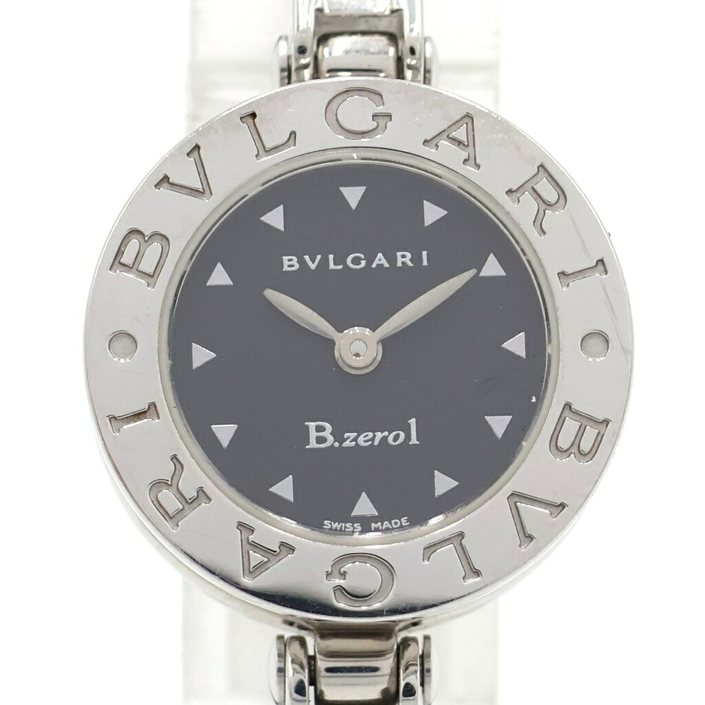 BVLGARI(ブルガリ) ビーゼロワン バングルウォッチ 黒文字盤 SS/QZ クォーツ 電池式 腕時計 BZ22S【中古】【程度C】｜BRING WATCH 店