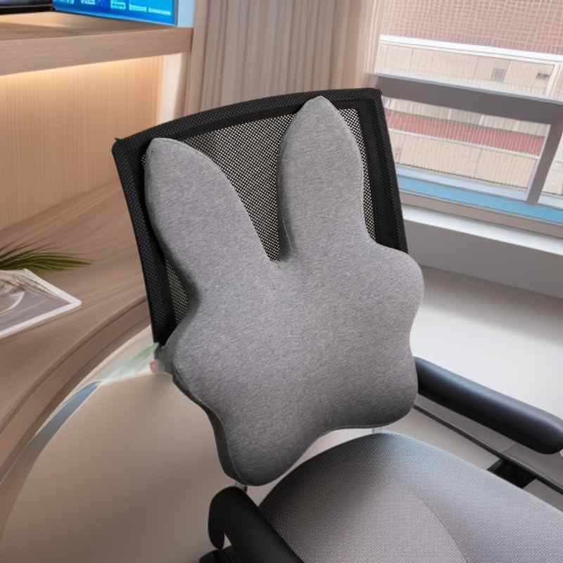 クッション 妊婦 マタニティ 腰枕 腰サポート 低反発 メモリーフォーム オフィスチェア デスクワーク 椅子 車用 背もたれクッション 座席 姿勢矯正 負担軽減 長時間運転 会社 自宅用 コットン ダークグレー