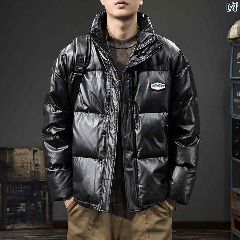 楽天市場】日本未入荷 Thug Club Leather Puffer Jacket Black