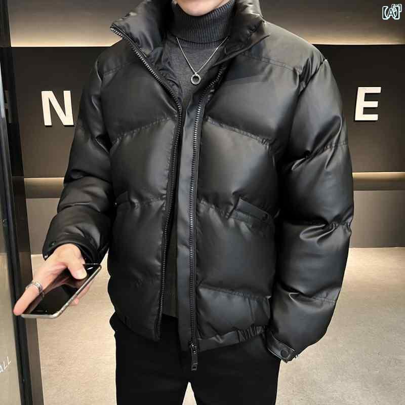 楽天市場】日本未入荷 Thug Club Leather Puffer Jacket Black