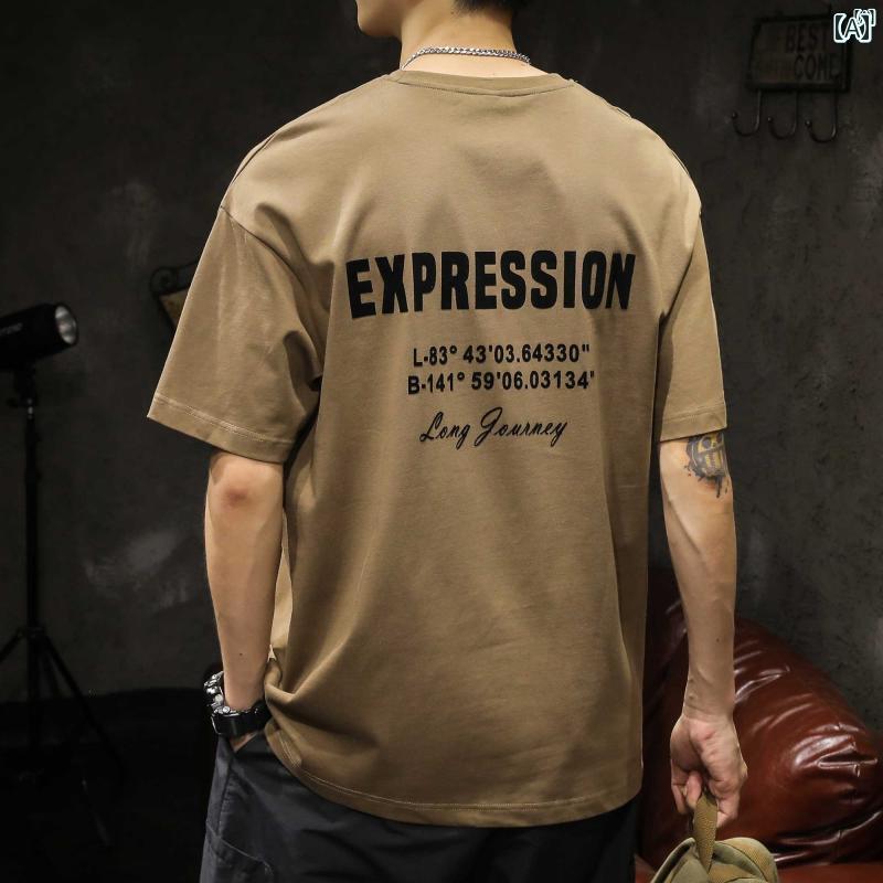 メンズ　ファッショオン　オシャレ　カジュアル　男性 280 グラム ヘビーウェイト Tシャツ 半袖 たり 大きいサイズ 夏 コットン 男性用