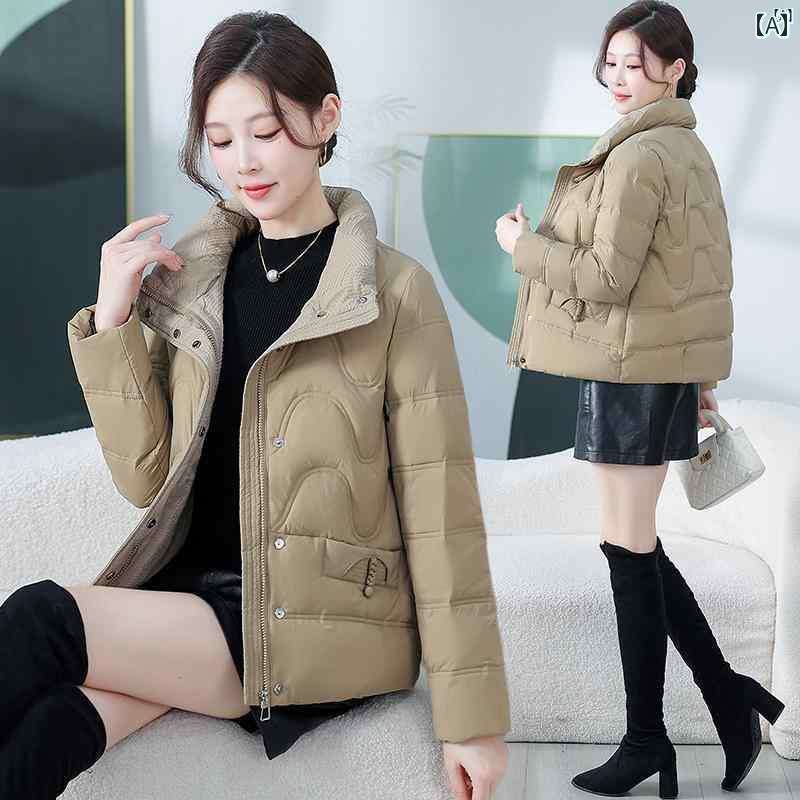 レディース レディース ファッション 上品　オシャレ　綺麗 九 江 ダウン ジャケット 冬 ファッション ハイエンド 小柄 コットンジャケット