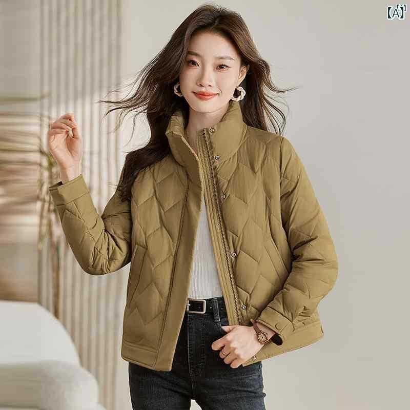 レディース レディース ファッション 上品　オシャレ　綺麗 九 江 ダウン ジャケット 冬 ファッション ハイエンド 小柄 コットンジャケット
