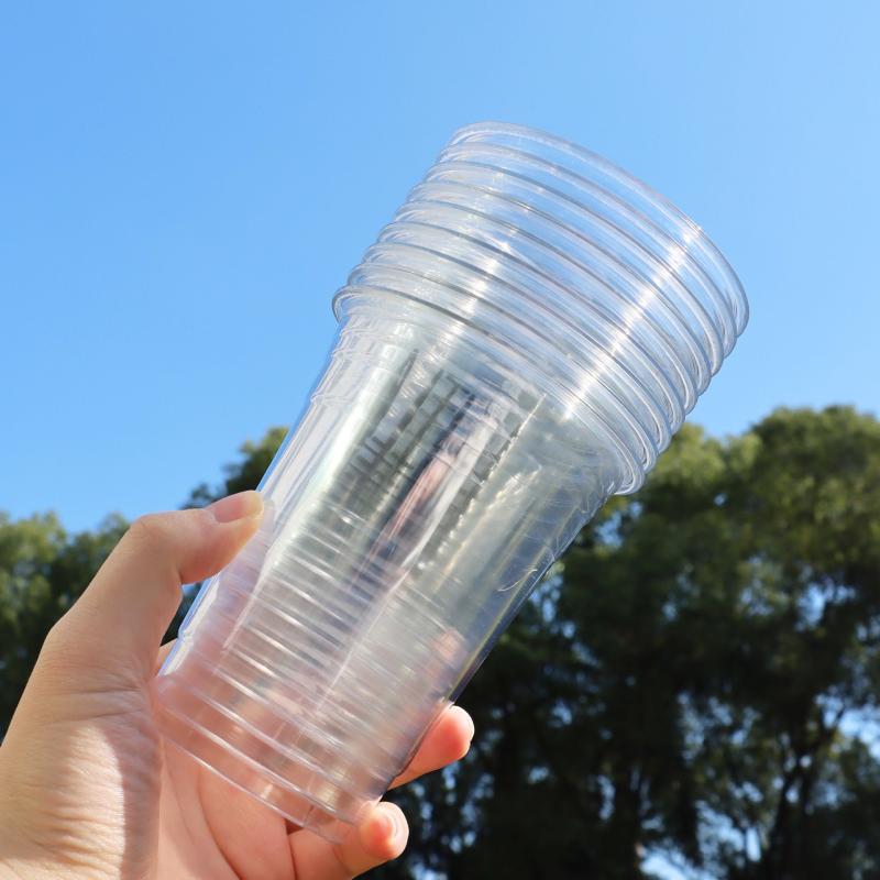 優勝杯 98差しわたし PET 使い捨て 澄み切った せつ然たる 500ml 御役目用 水呑み 喫茶店 持ち帰り 珈琲 他所他所しい飲み料 清涼飲料水 フルーツ紅茶 レモンティー スムージー タピオカドリンク 春夏 でき事 寄りあい