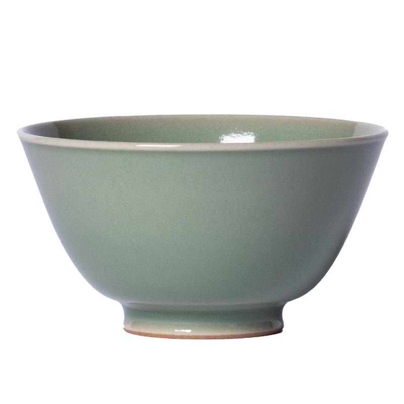 茶碗 湯呑み 優勝杯 龍泉青磁 青磁器 光輝感 奥ふかさのある色差し 胡建勇作 亀心盞 瀬戸もの 瀬戸もの 大型 御膳上等感 功夫茶 既婚男性杯 中国茶器 身寄り用 普段使い走り 御客さん用 御手手お手伝いさん