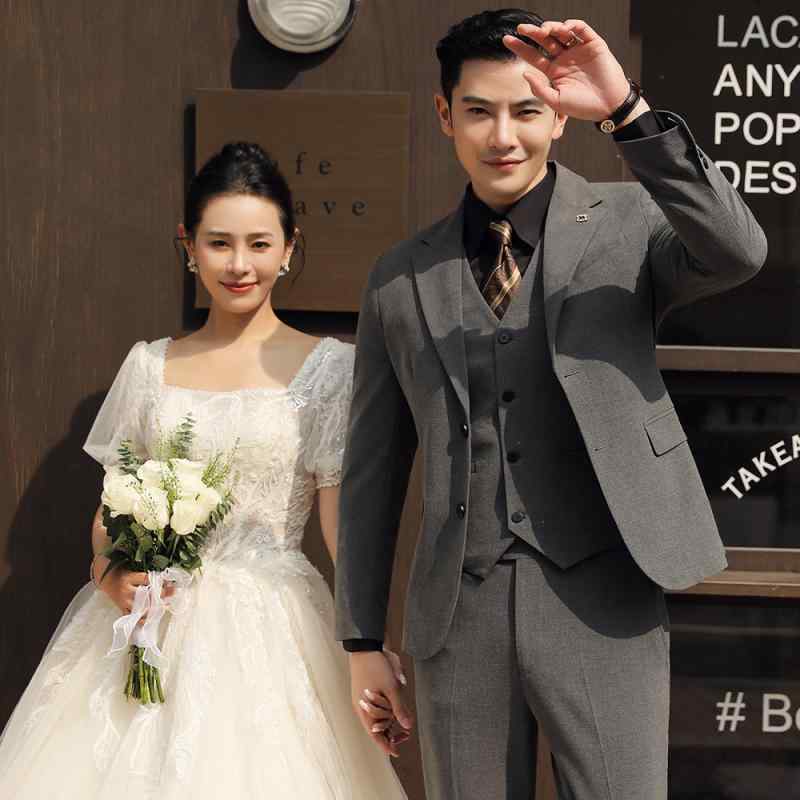 メンズ スーツ セット 夏用 スリムフィット ビジネス 結婚式 ポリエステル混紡 綿混 ネイビー グレー ブラック ノッチラペル シングルブレスト ジャケット ベスト パンツ 修身型 軽量 吸湿速乾 普段使い 通勤|shop I.D.H