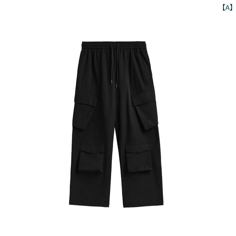 立体 マルチ 衣嚢 細工物御召しもの 広々とした レッグ ズボン下 成人男性用 春夏 表どおり 照合のしるし柄 ズボン アーミーグリーン