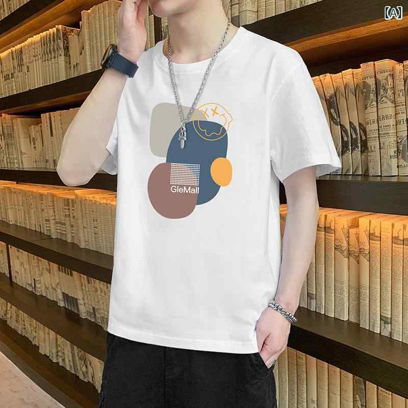 メンズ Tシャツ 半袖 夏 薄手 冷感 インス アイス センス t シャツ トップス 服