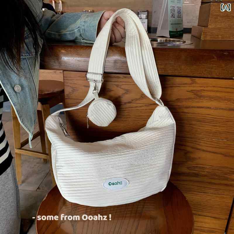 韓国　韓国雑貨　インテリア　小物 私 心 一部 作った ooahz キルティング ダンプ リング バッグ クロス ボディ イン カジュアル ショルダー ムーン
