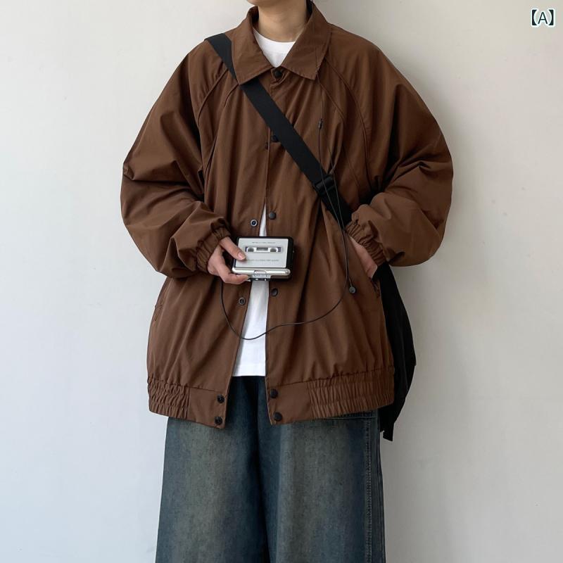 メンズ　ファッション　オシャレ　かっこいい 春秋 作業着 カジュアル ジャケット メンズ ヴィンテージ レトロ