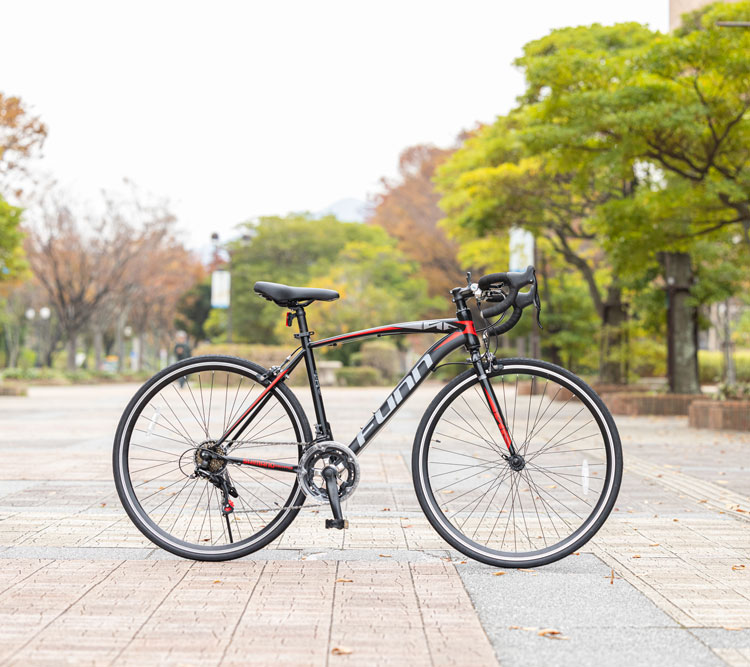 ロードバイク シマノ製14段変速 700×28c ドロップハンドル 補助