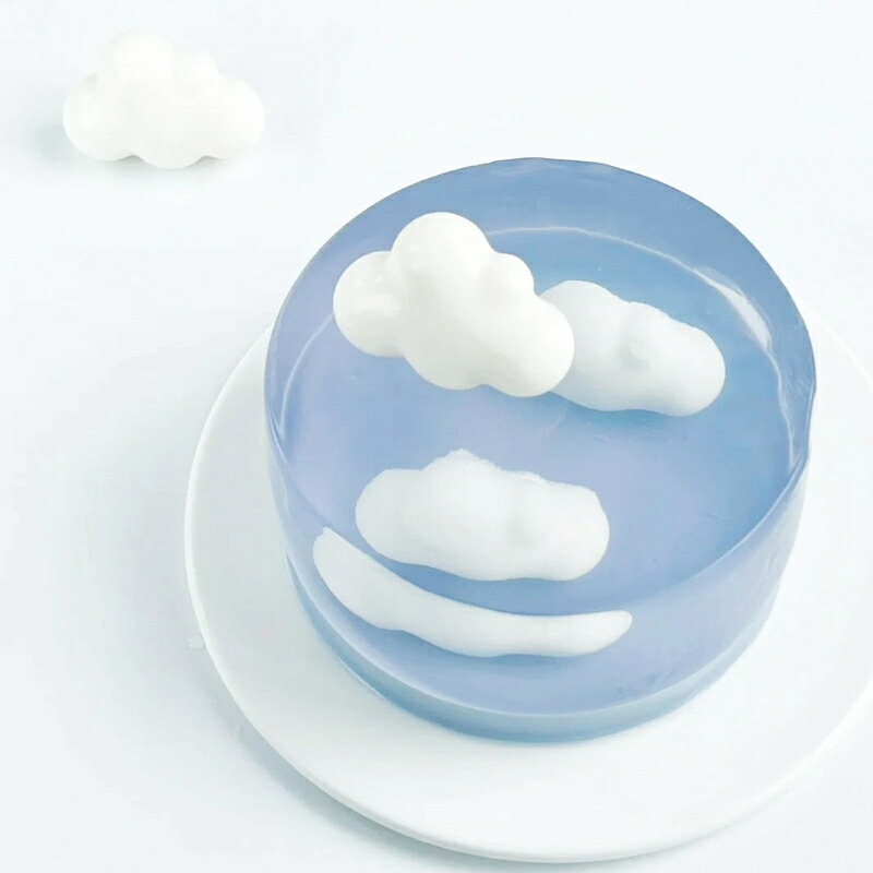 楽天市場】KUNNKENN シリコンモールド かわいい くも 雲 シリコン型 お