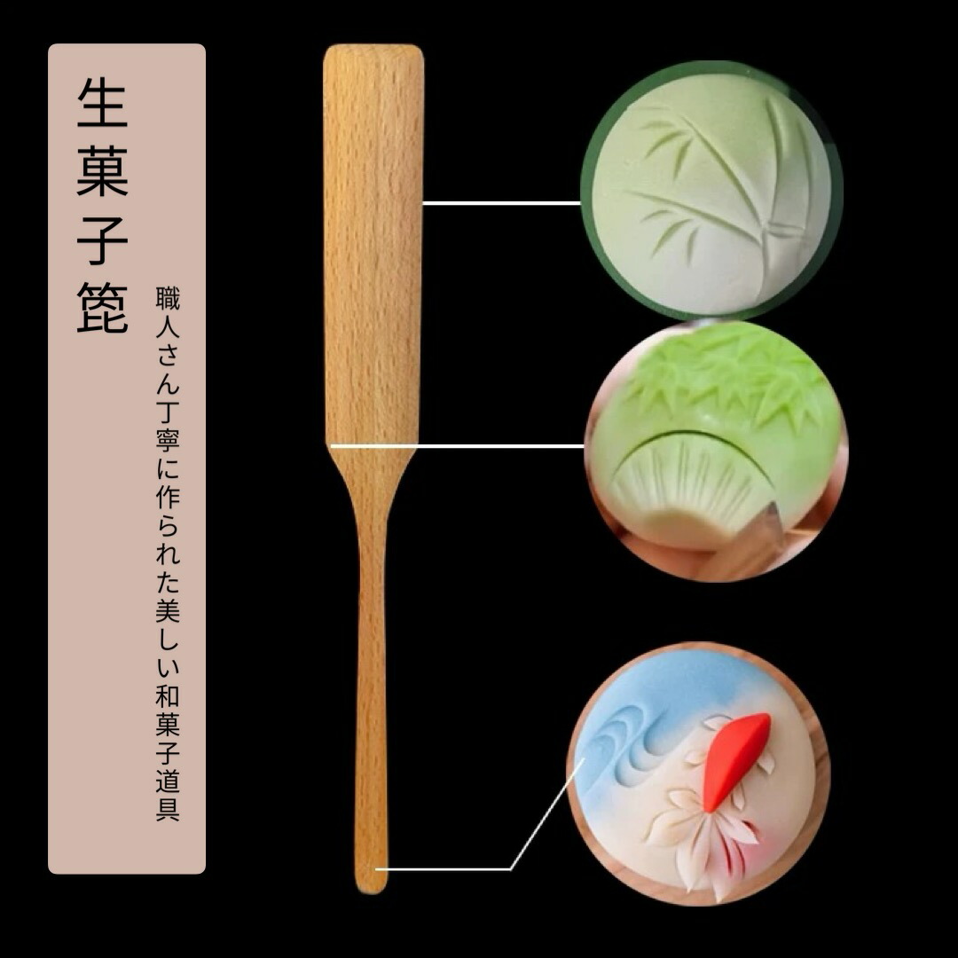 楽天市場】KUNNKENN 和菓子道具 細工 ベラ 生菓子べら 練り切り道具
