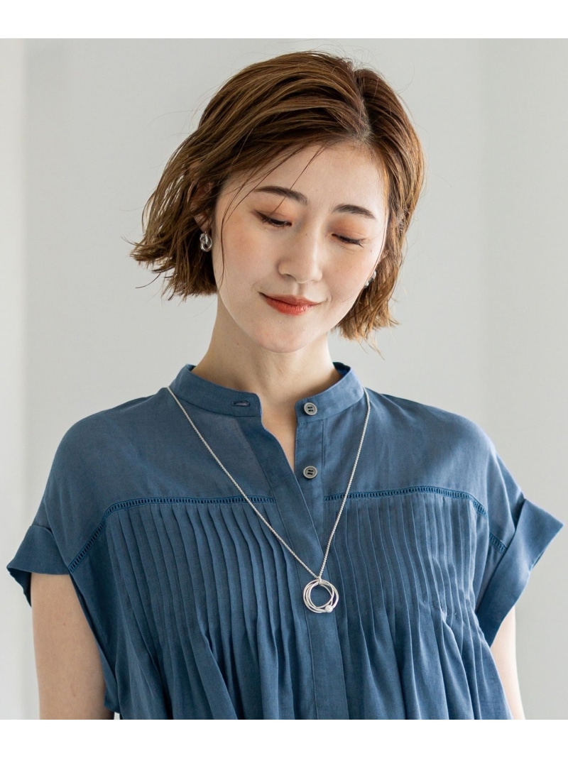 【SALE／20%OFF】ナローリングトップ ネックレス 23区 ニジュウサンク アクセサリー・腕時計 ネックレス ゴールド シルバー【RBA_E】【送料無料】[ Fashion] 6,248円