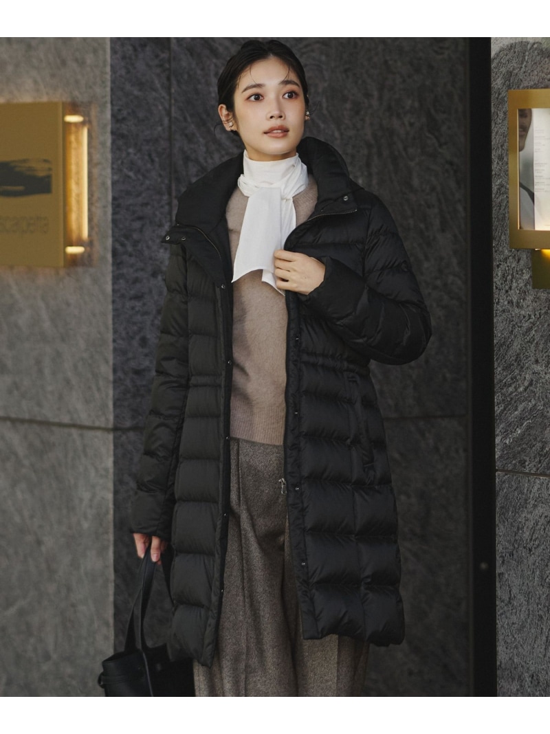 Heavenly ダウンコート VERY掲載／新色追加】シレータフタ ロング ダウンコート