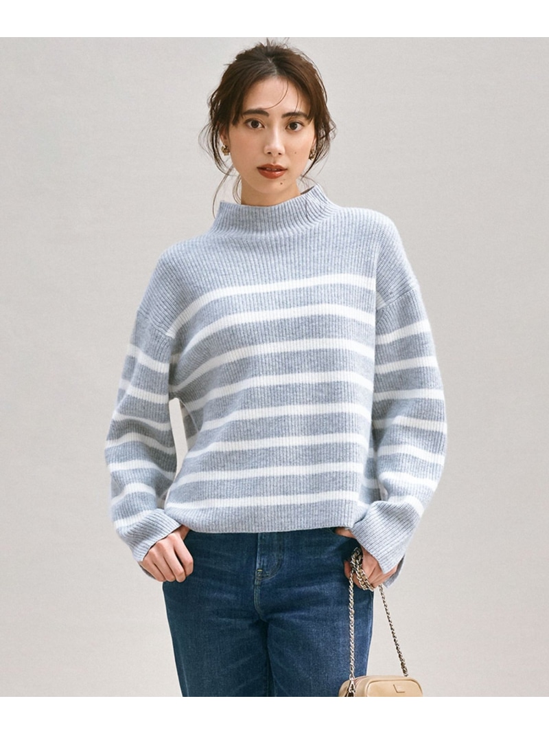 【SALE／20%OFF】【Oggi2月号掲げる/洗える】絨毛カシミール 間借り人 編み物 23区 L ニジュウサンク トップス 編み物 ベージュ 白いこと【RBA_E】【貨物輸送無料】[ Fashion] レディースファッション-トップス-セーター